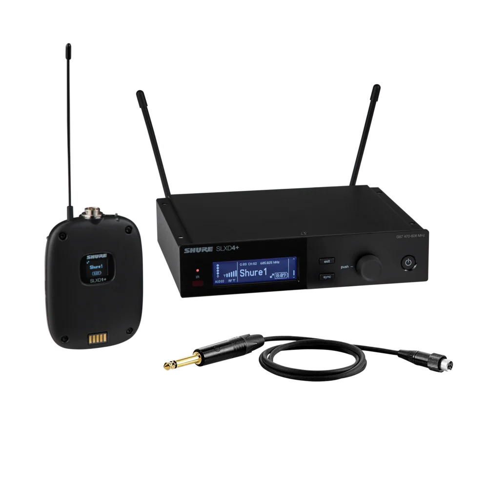 sistema-inalambrico-bodypack-shure-slxd14-1 Sistema Inalámbrico Bodypack Shure SLXD14+