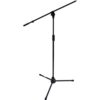 Atril para Micrófono con Boom Quik Lok A/302 BK Serie 300 Negro