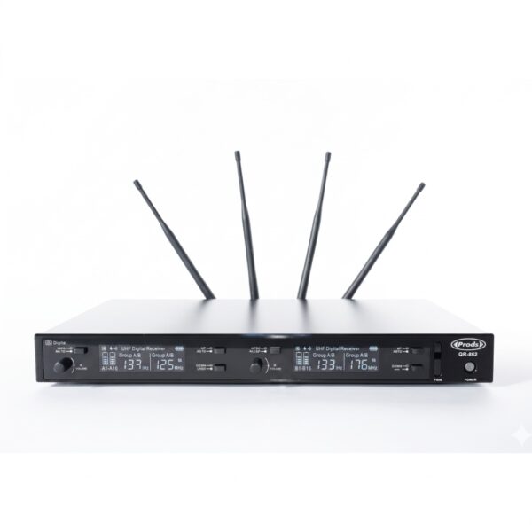 Micrófono inalambrico doble de mano PRODB QR-802