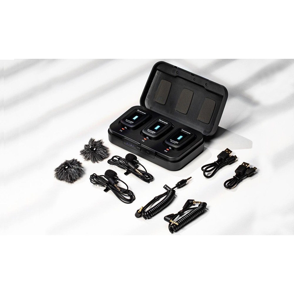 BLINK500PROB2-1000x1000w.jpg Microfono lavalier inalámbrico ULTRA PORTABLE UHF SARAMONIC BLINK500 PRO2 PACK