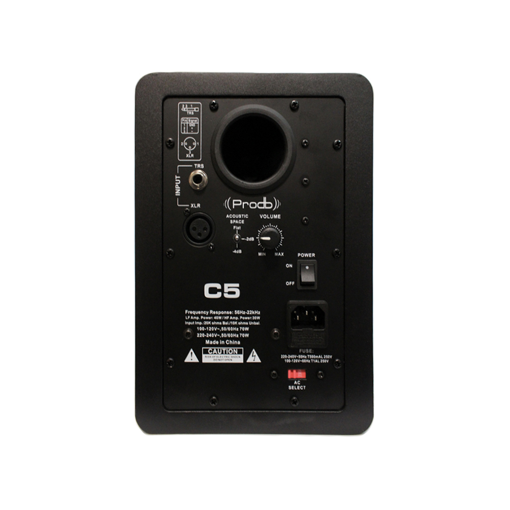 C520PRODB202-1000x1000-1.jpg Parlante Monitor 5" Activo Prodb C5 (Par) Studio