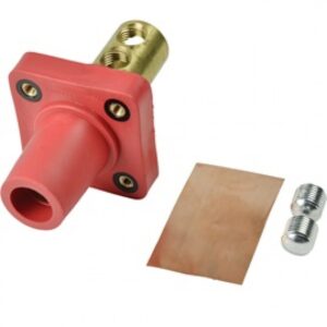 Camlock Marinco 400 A. Hembra Rojo Panel
