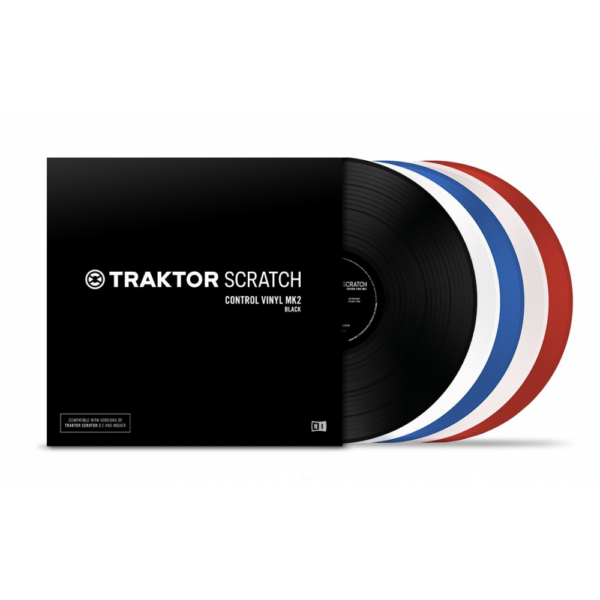 Vinilo Traktor Scratch Control Vinyl MK2 Black Native Instruments