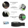 Cinta Gaffer de tela PRO GAFF 2X55YD Negro mate PROTAPES