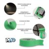 Cinta Gaffer PROTAPES verde flúor PRO GAFF 2X50YD FL