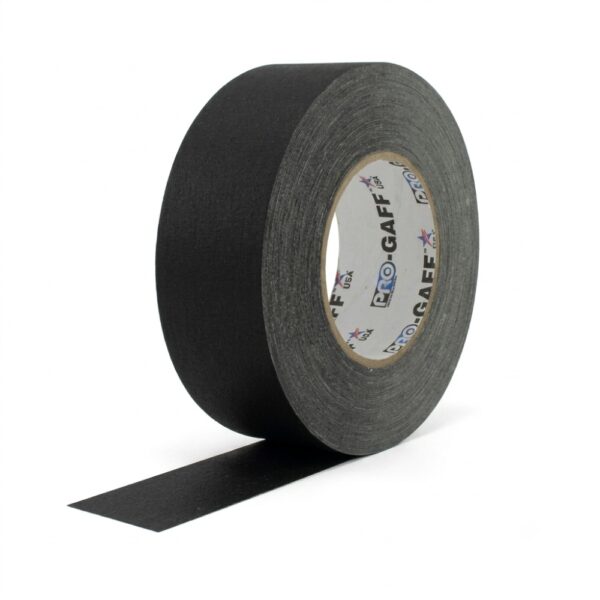 Cinta Gaffer de tela PRO GAFF 2X55YD Negro mate PROTAPES