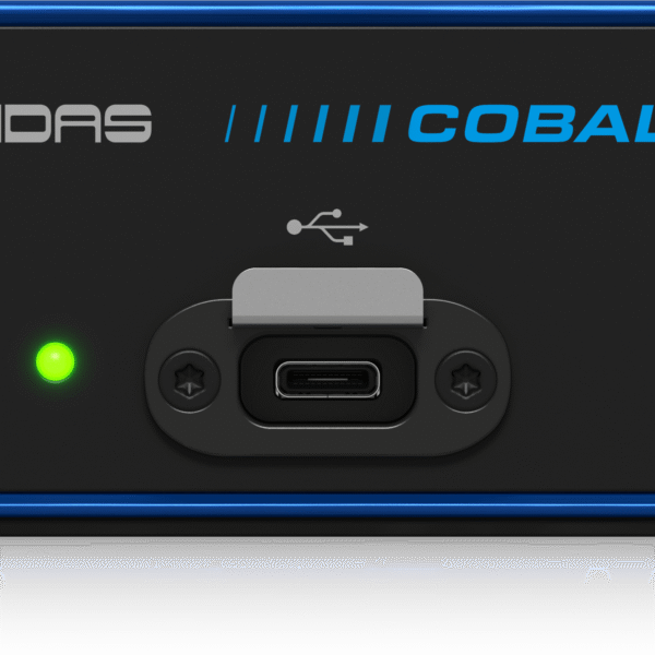 Interfaz de Grabación Midas COBALT HyperMAC a USB-C (USB3) 192 Canales