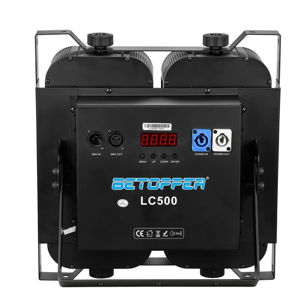 Blinder LED Big Dipper LC500 4x100W COB Ámbar/Blanco Frío 500W