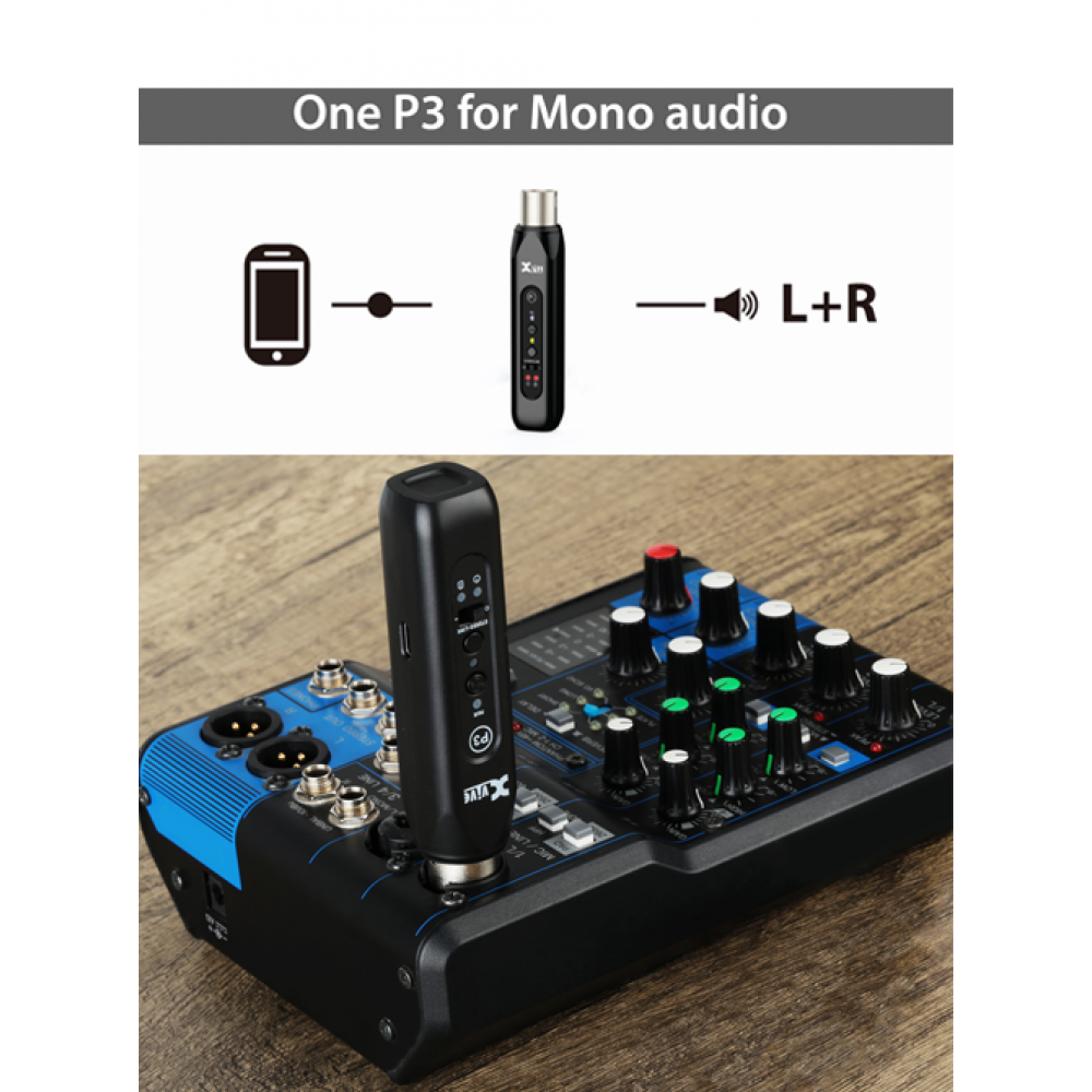 XVIVE P3D Receptor dual Bluetooth