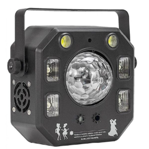 Multiefecto LED Party Gl-Led025  4 Efectos En 1 Glowing