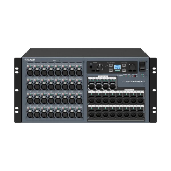 Rack de E/S Dante Yamaha Rio3224-D3 32 Entradas / 16 Salidas