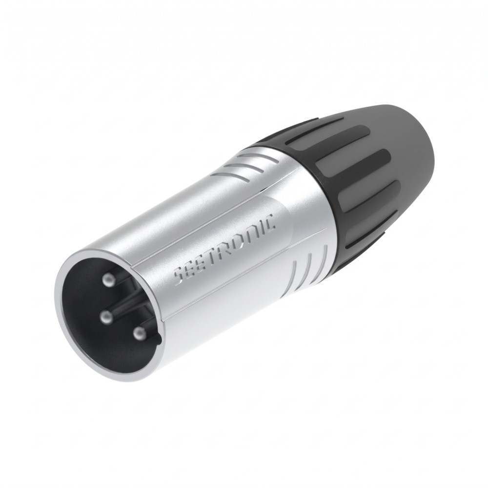 Conector Seetronic Scmm3 XLR Volante Macho