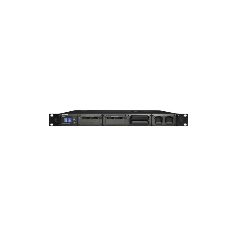 Cargador de Baterías en Rack Shure SBRC para 8 Baterías (1RU)