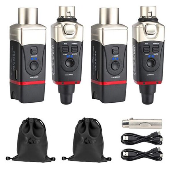Sistema inalámbrico dual XVIVE U35D para audio
