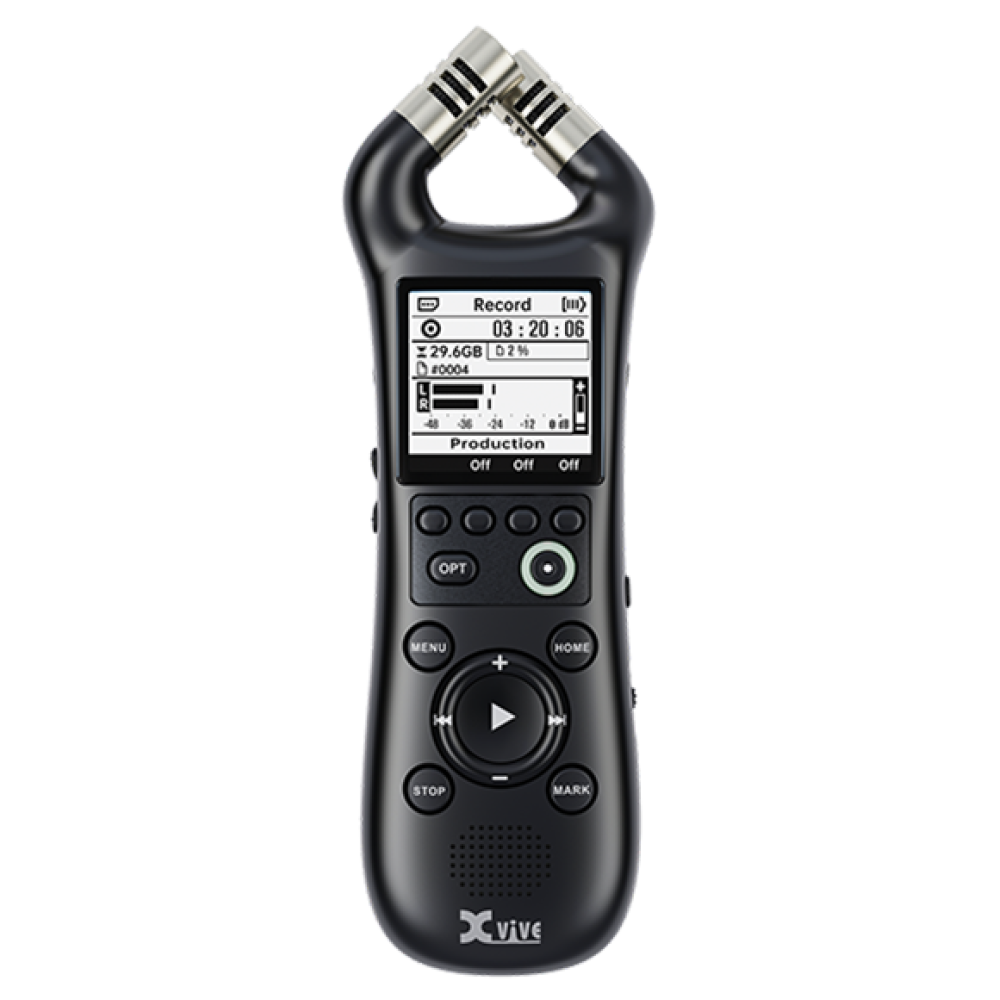 XVIVE Grabadora estéreo portátil XV1-R