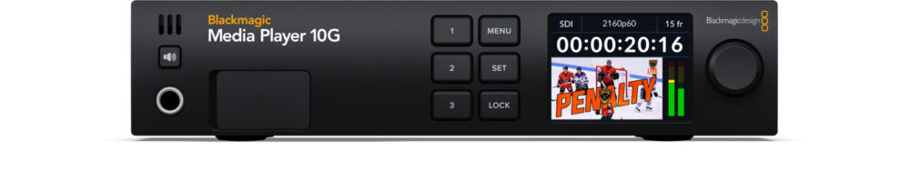 Reproductor y Capturador Blackmagic Media Player 10G Thunderbolt 3