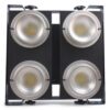 Blinder LED Blanco Calido Y Frio 4x100w Glowing