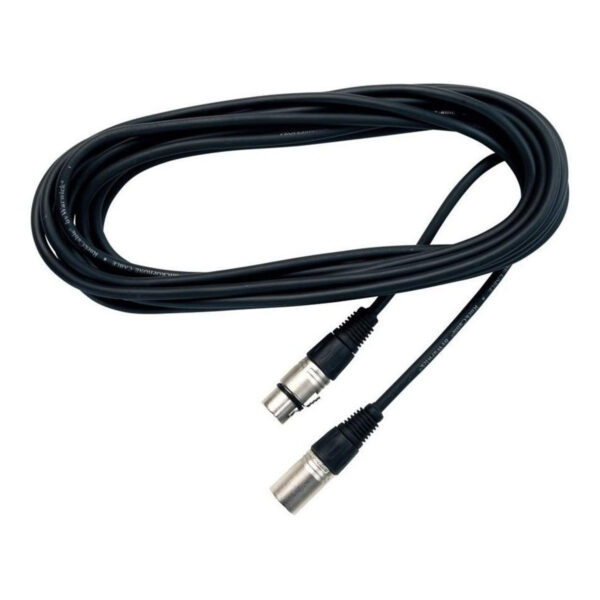Cable Micrófono 5M Rockcable RCL 30305 D7 BK