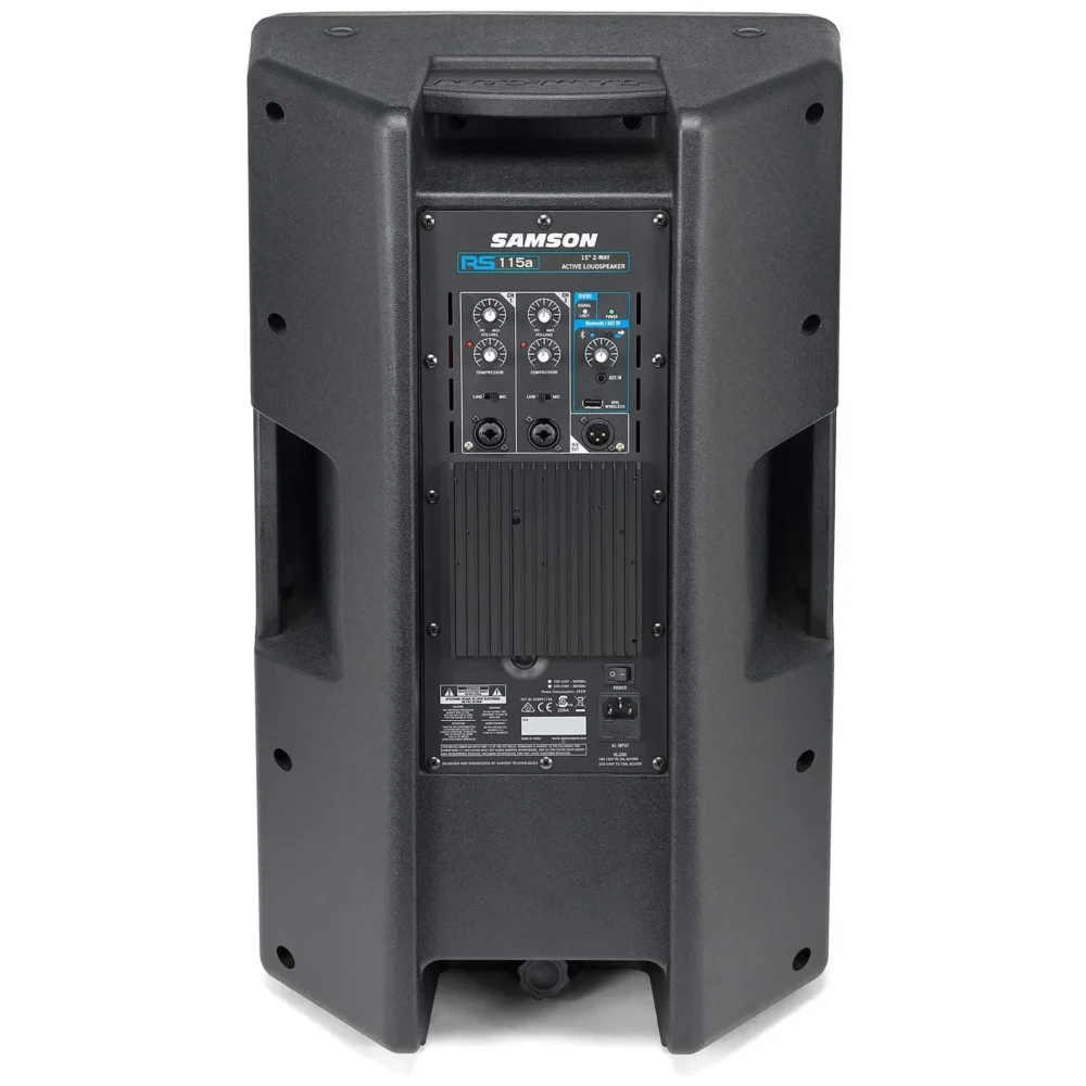 Caja Activa 15" 200W Bluetooth Samson RS115A - vista 2