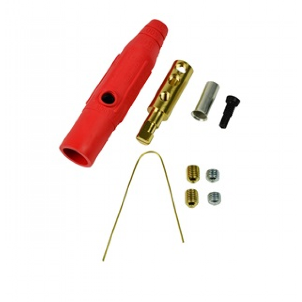 Camlock Marinco 150 A. Macho Rojo Volante