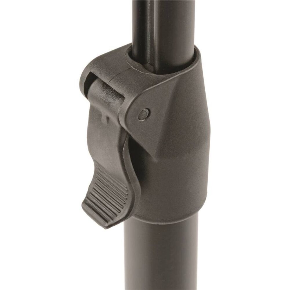 cc6cdd2155cbb46aa7c0e97152d3f68e.jpg Atril para Guitarra/Bajo Quik Lok GS/508 Cuello Ganso con Bloqueo Automático