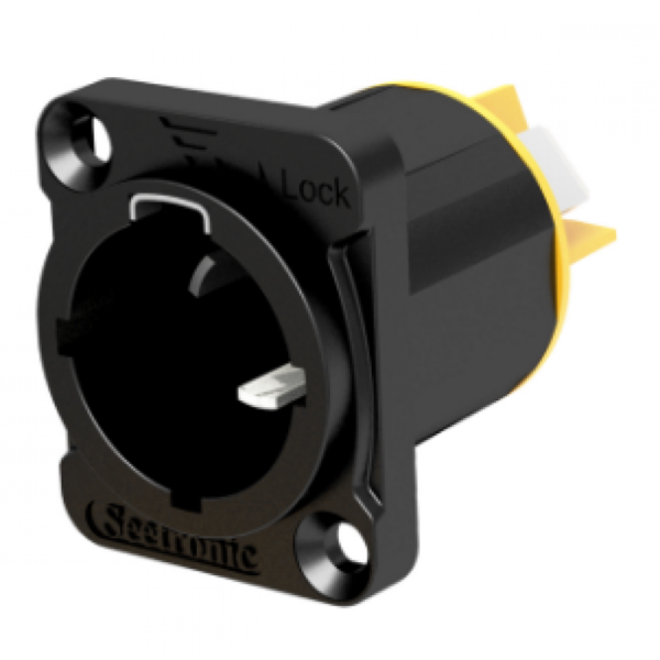 Conector Seetronic Sac3mpx Powercom De Seguridad Panel Macho