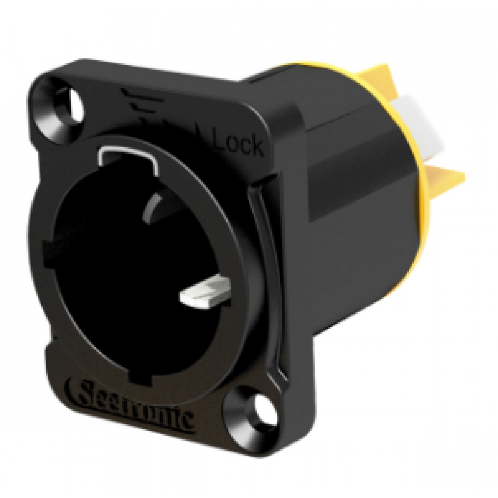 Conector Seetronic Sac3mpx Powercom De Seguridad Panel Macho