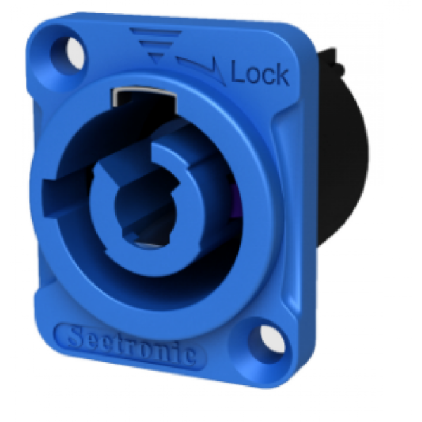Conector Seetronic Sac3mpa Powercom Panel Azul