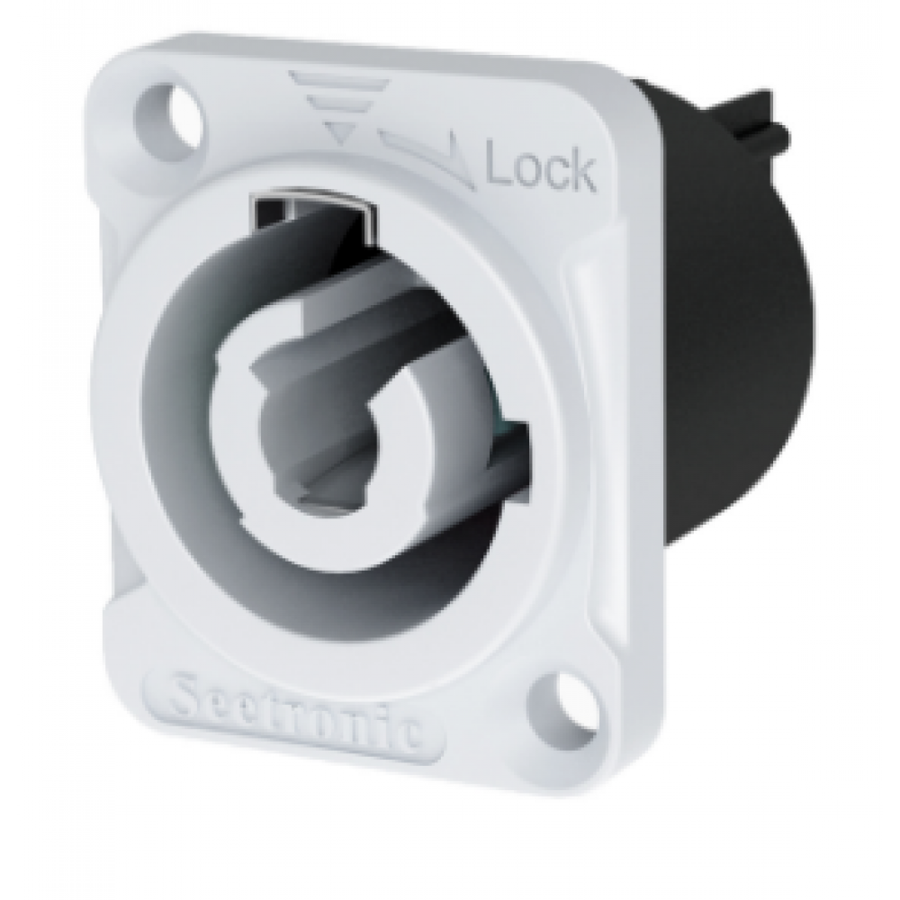 Conector Seetronic Sac3mpb Powercom Panel Blanco 20a/250v