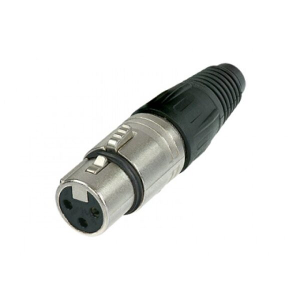 Conector XLR3 hembra Neutrik