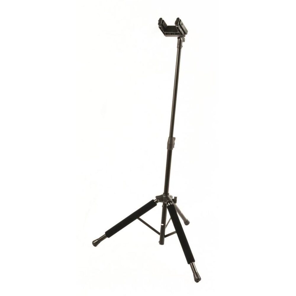 d4e5e2a3bf054737de8be18cbbf33e4b.jpg Atril para Guitarra/Bajo Quik Lok GS/508 Cuello Ganso con Bloqueo Automático