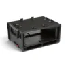 Rack Case SKB 1SKB-iSF4U 4U Studio Flyer Moldeado por Inyección con Ruedas