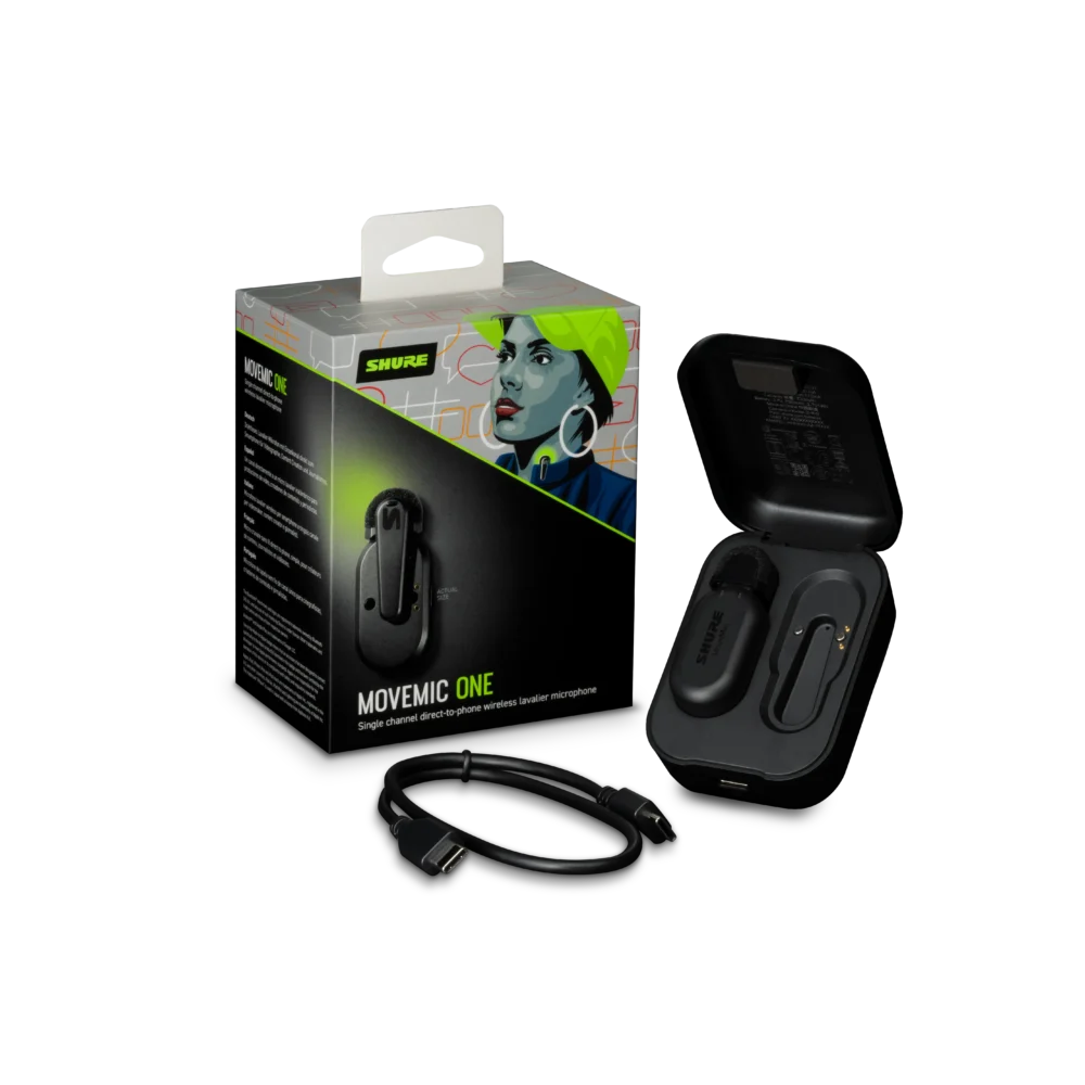 Micrófono Lavalier Inalámbrico Shure MoveMic One - vista 6