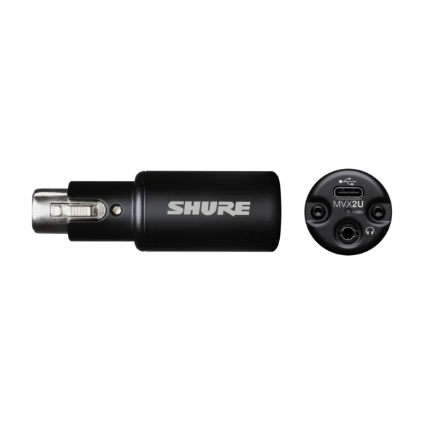 Interfaz XLR a USB Shure MVX2U Gen 2