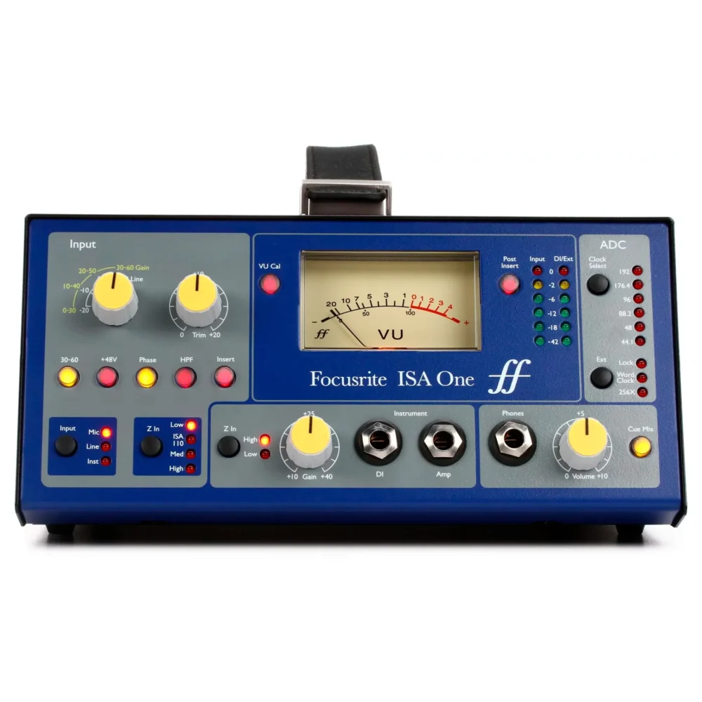 interfaz-audio-preamp-mic-focusrite-isa-1-analogue-2.webp Interfaz Audio Preamp Mic Focusrite ISA 1 Analogue - vista 2