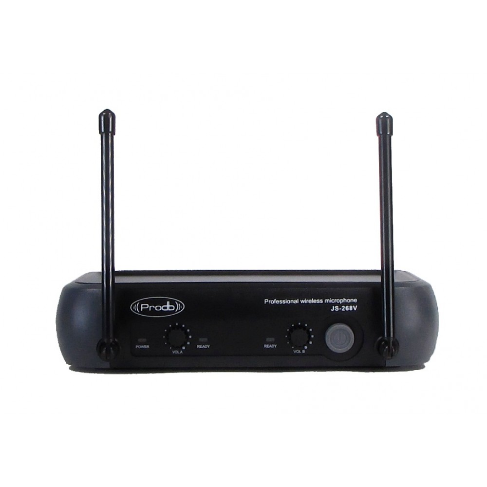 Sistema Inalámbrico VHF con microfonos de cintillo-lavalier Prodb