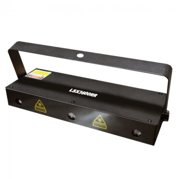 Laser de tres aperturas rojo 600mW LSX3600 RR