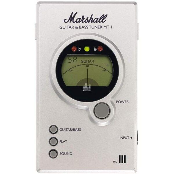 marshall20mt1-1000x1000h.jpg AFINADOR DE GUITARRA Marshall MT-1 Guitar/Bass Tuner