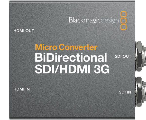 Micro Conversor Bidireccional Blackmagic SDI/HDMI 3G con Fuente