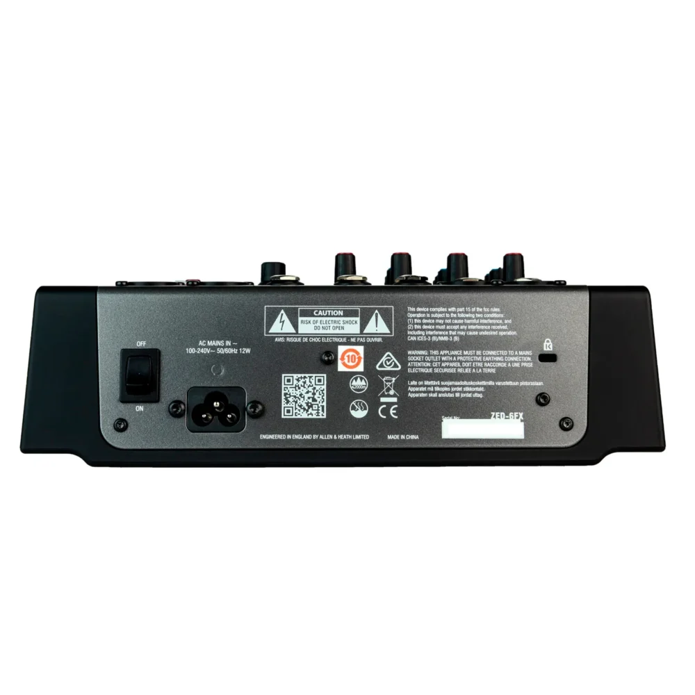mixer-allen-amp-heath-zed6fx-x-3.webp Mixer Allen & Heath ZED6FX/X - vista 3