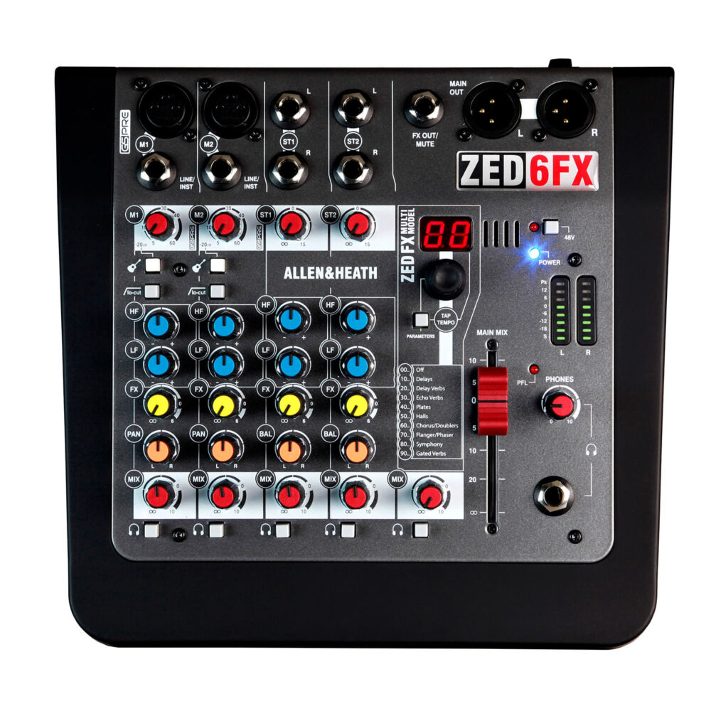 Mixer Allen & Heath ZED6FX/X Mixer Allen & Heath ZED6FX/X