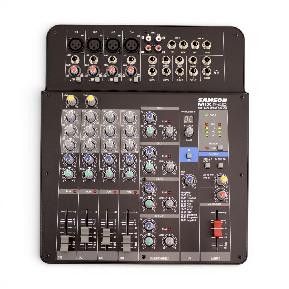 Mixer Análogo Samson MXP124FX BK - vista 2