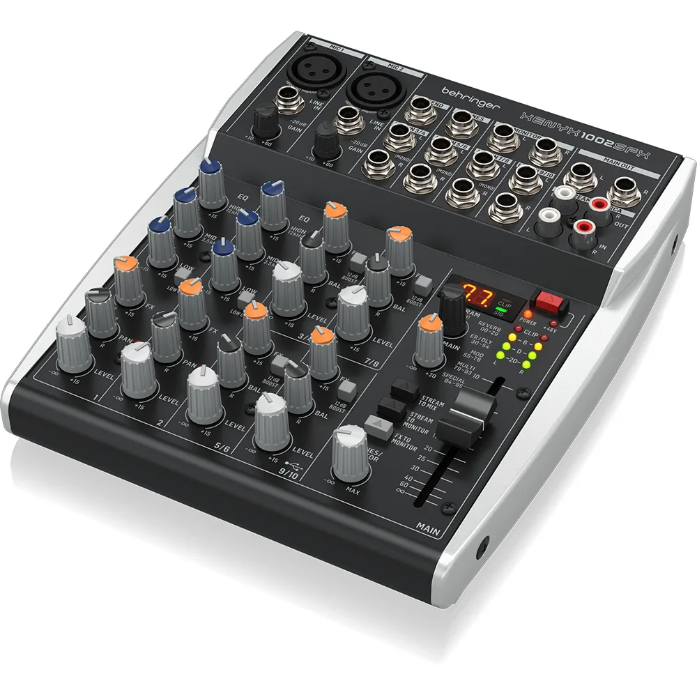 Mixer Behringer XENYX1002SFX - vista 3