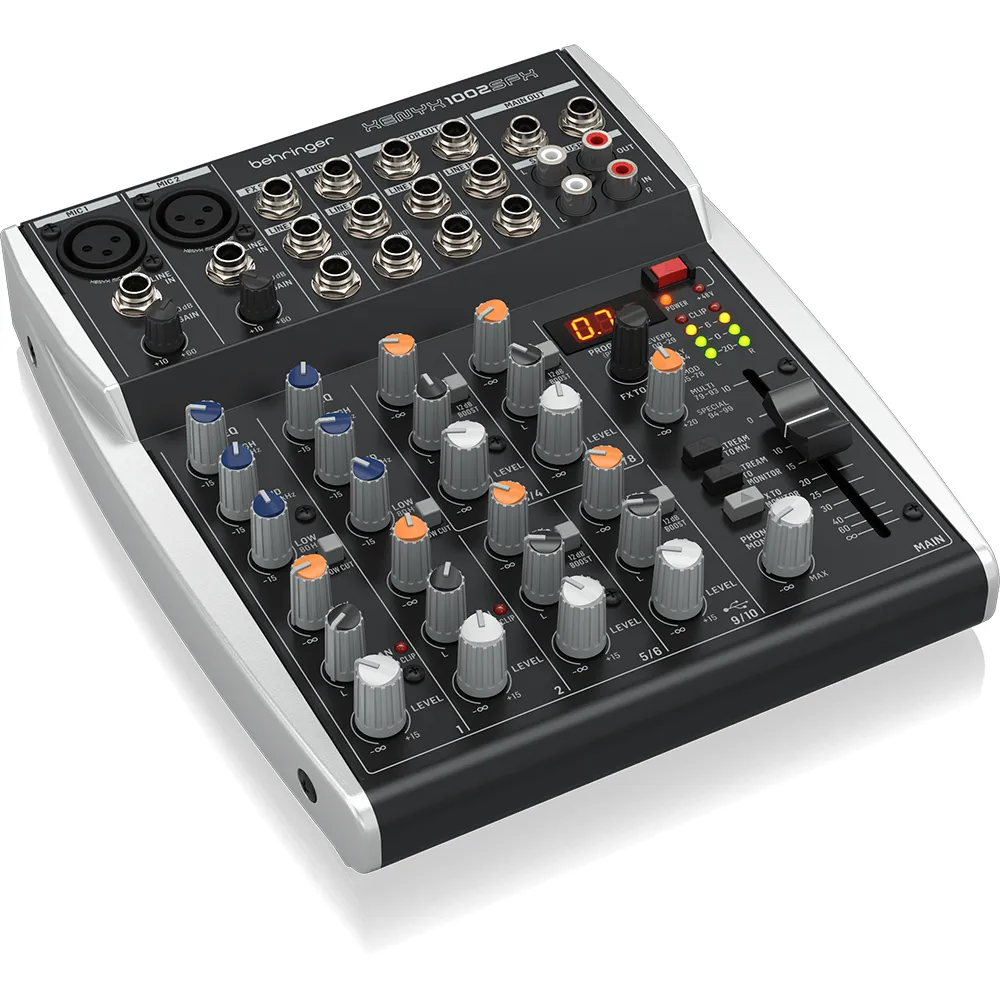 Mixer Behringer XENYX1002SFX - vista 4