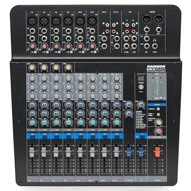 Mixer Análogo Samson MXP144FX BK Mixer Análogo Samson MXP144FX BK