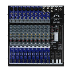 Mixer Análogo Wharfedale SL 824 USB BK