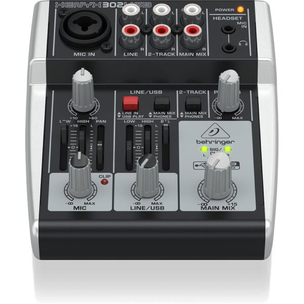 mmt-302usb Mezclador Behringer Xenyx 302USB
