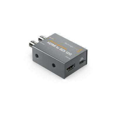 Micro Conversor Blackmagic SDI a HDMI 12G con Fuente
