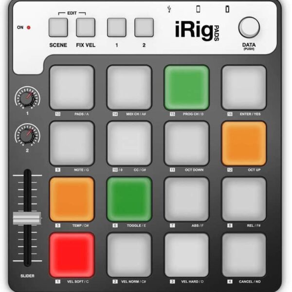 mmt-ip-irig-pads-in Controlador de Pads IK Multimedia iRig Pads
