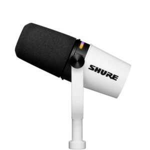 Micrófono para Podcast Shure MV7+ XLR/USB Blanco